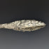 1913 British Antique Pure Silver Handle Shoehorn Button Hook Set in Case J & R Griffin